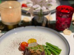 香烤m9和牛菲力配鲜蜜豆-莫里·意大利餐厅(K-lab店)