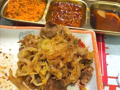 招牌酸菜猪五花肉-北京小炮儿炙子烤肉·铜锅涮肉(珠江路店)