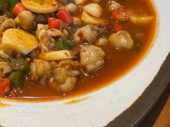 -红辣椒八爪鱼特色韩国料理