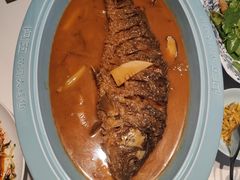 煎烧黄河鲤鱼-阿五黄河大鲤鱼(纬三路店)