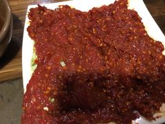 麻辣牛肉-憨石匠鲜菜土火锅(昆都店)