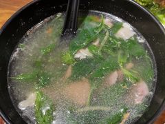 枸杞叶猪杂汤-大三元台湾鲁肉饭(沙井新桥店)