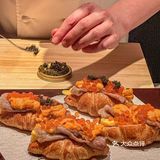 为和牛海胆可颂而来‼️不愧是日料天花板🔥