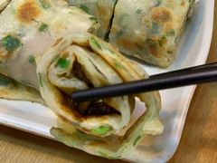 葱饼卷牛肉-台北楚楚园馅饼粥(虹桥南丰城店)