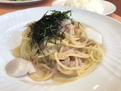 鳕鱼籽扇贝意大利面-不二家(数寄屋橋店)