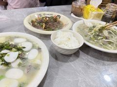 雪菜竹笋丝年糕-何永光123鲜牛肉馆(1号店)