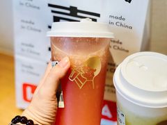 去试试芝芝桃桃常温-喜茶(深圳海岸城店)