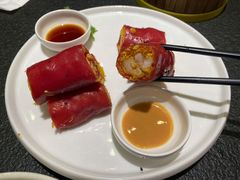 红米脆皮鲜虾肠-蝴蝶里·粤菜·点心(滨江龙湖店)