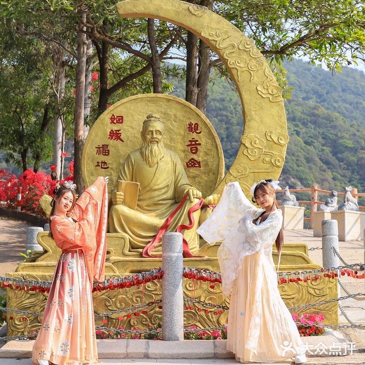 古韵观音山，穿汉服赏花“趣”踏青