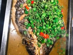 -探鱼·鲜青椒爽麻烤鱼(北京路天河城店)