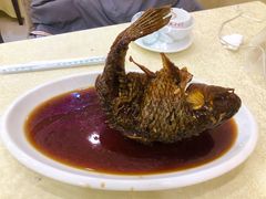 挣蹦鲤鱼-奥华餐厅·老张记(台基厂店)