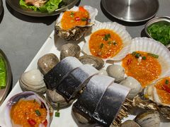 -围炉肉舍•炭烤活鳗•丹东海鲜烤肉(步行街店)