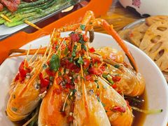 芥末罗氏虾-冶建镜子·中国龙虾王(总店)