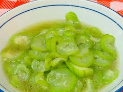 鸡汁丝瓜-荆九爷爆炒桥头三嫩(夫子庙店)