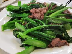 芥兰炒牛肉-文记壹心鸡(宝华路店)