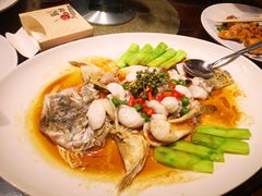 鲜花椒蒸桂花鲈-猪肉婆私房菜(容桂总店)