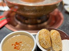 老北京麻酱烧饼-清真京华源·涮肉烧烤(丰庆店)