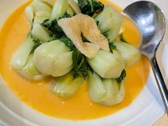 竹笙扒时蔬-皇朝会.经典传统粤菜(外滩店)