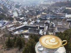 拿铁-云端咖啡(古北水镇景区店)