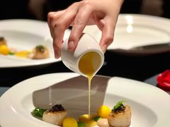 深海嫩带子-wann lounge 低温慢煮牛排·清吧