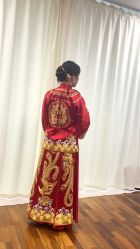 -懿沉香中式嫁衣礼服秀禾服龙凤褂马来褂旗袍总店