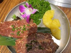 -明洞阿姨·韩式酱蟹烤肉·创意料理(三元桥店)