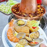 京西超好吃的牛蛙火锅