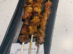 热气羊肉串-京韵胡同·酱香羊蝎子火锅涮肉(长寿路店)