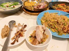 金银蛋上汤菜心-港丽餐厅(高德置地店)