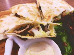 德式香肠蘑菇芝士饼-榖屋house of flour(张江首店)