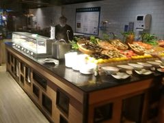 自助取餐区-OPEN開全日自助餐厅·牛肉火锅·海鲜(佛山希尔顿酒店)