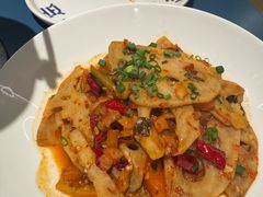 弥渡酸菜炒藕片-一坐一忘云南菜(嘉里中心店)