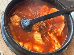 辣嫩豆腐汤-义气烤肉餐吧(大族广场店)