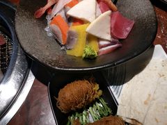 三文鱼刺身-和牛村烧肉放题(淄博王府井店)