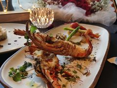 香焗龙虾配自制黑松露酱-上海苏宁宝丽嘉酒店·Cafe Bellagio西餐厅