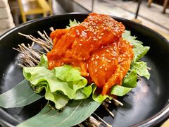 香辣鸡排肉-三代烤肉(保利广场店)