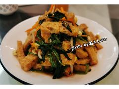 菠菜面筋-巴依老爷新疆美食(清华东门店)