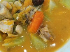 青笋南瓜鸡肉汤-北京大学-燕南食堂