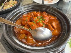 沙茶牛腩牛筋煲-博多新记·粤菜(复兴店)