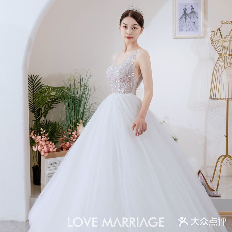 LM·鵲满枝·婚纱