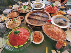 全牛油秘制红汤锅底-长嘉·河图火锅(长嘉汇江景旗舰店)