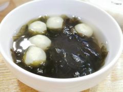 紫菜丸子汤-牛呆呆·大碗牛肉面(金山店)