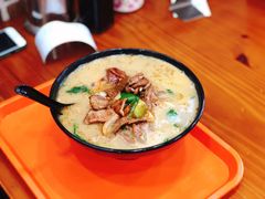 海鲜姜汁猪肝面-台州老六海鲜面馆(上南总店)