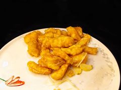 炸烹虾段-柳泉居饭庄