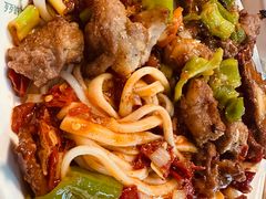 -歹歹的加个面过油肉拌面