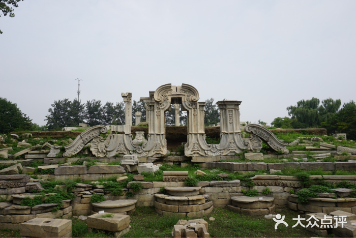 圓明園遺址公園圖片