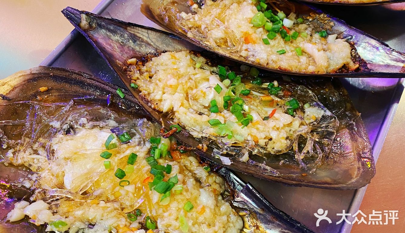 韩国街深夜大排档 360°环绕的海鲜呼啦圈🦐🦞🦀