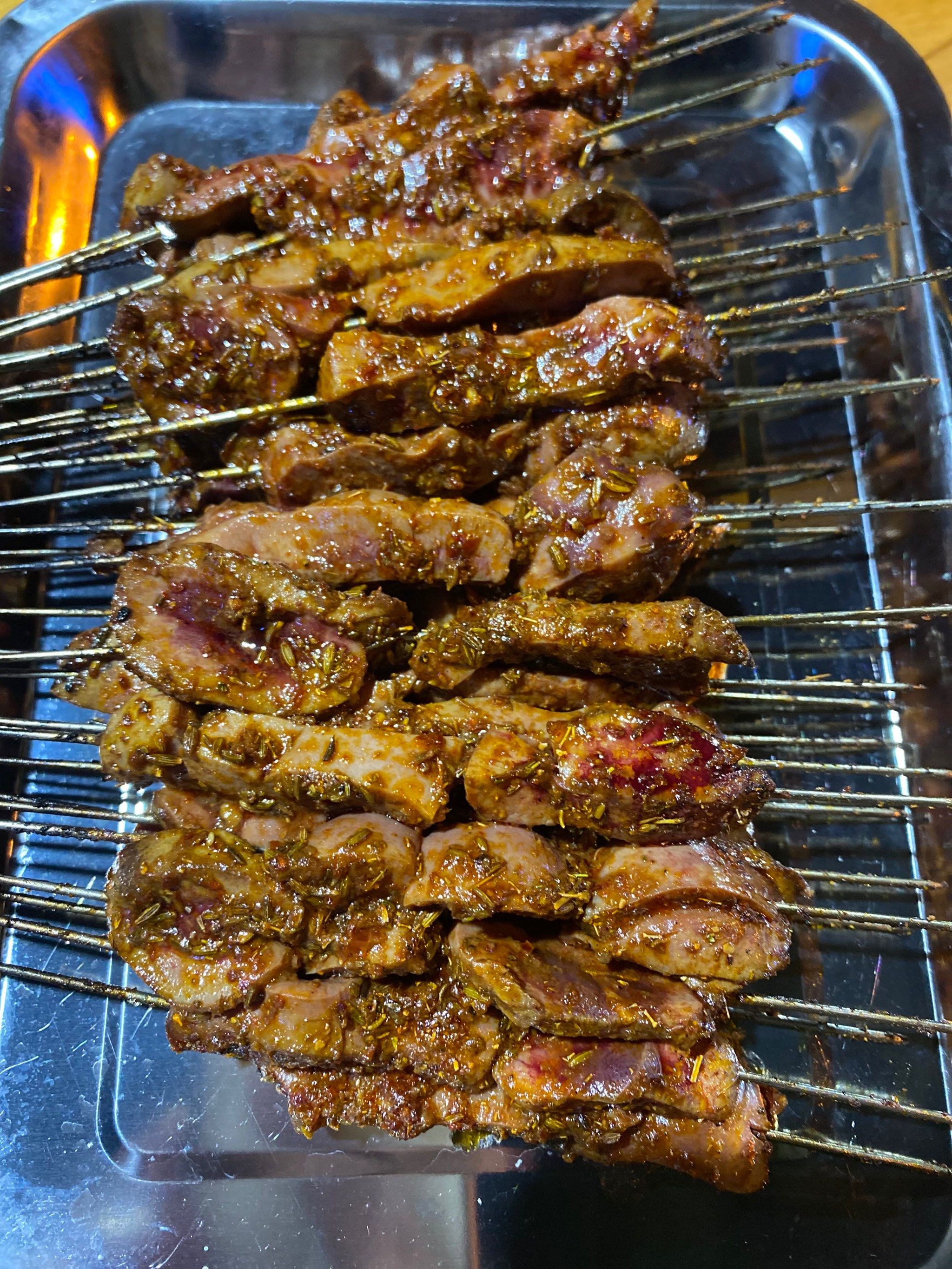 烤肉新秀-广济街烤腰子小霸王!