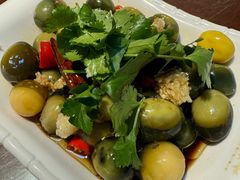 双椒拌小皮蛋-鸿亨泰杂鱼馆(港馨家园店)