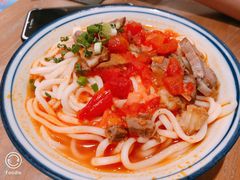 西红柿牛腩面-渔家灯火(明湖店)